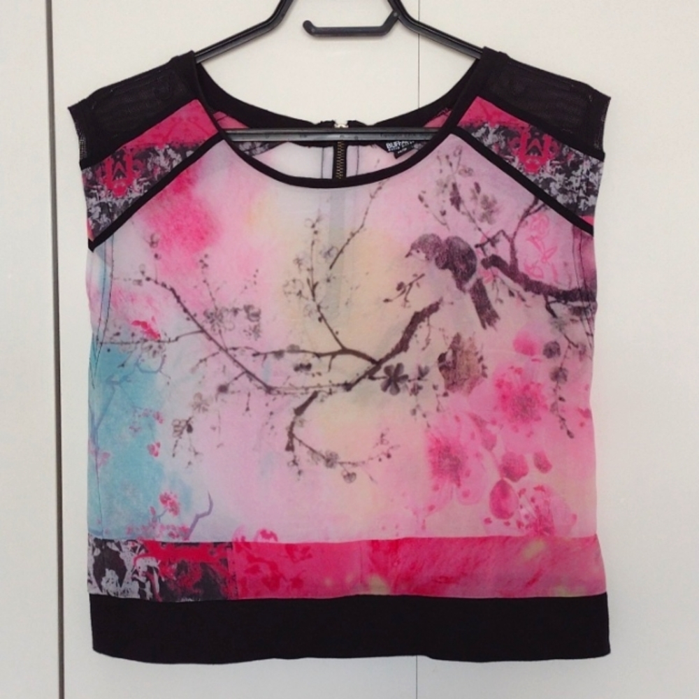 BUFFALO DAVID BITTON  TOP EUC